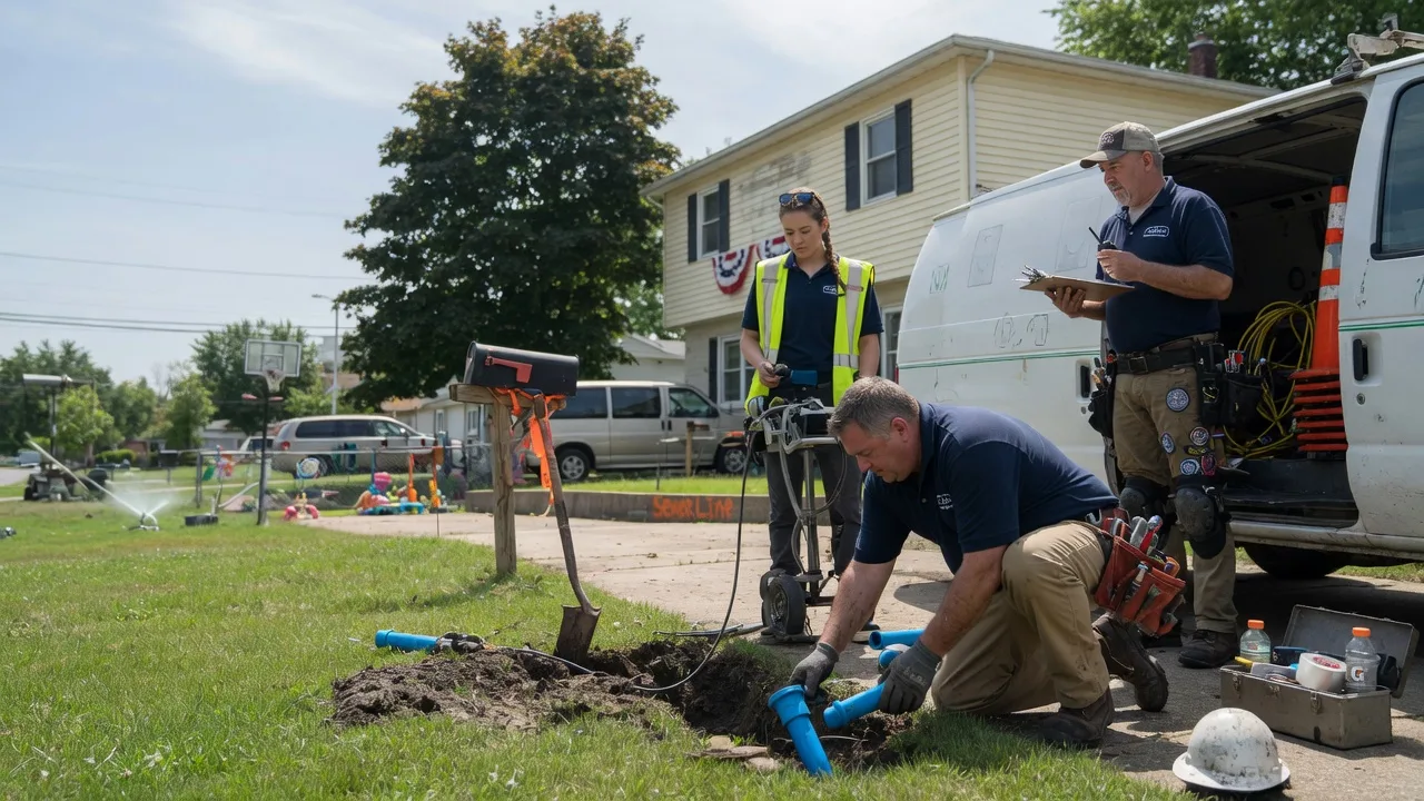 Slab Leak Repair in New Munich, MN near me